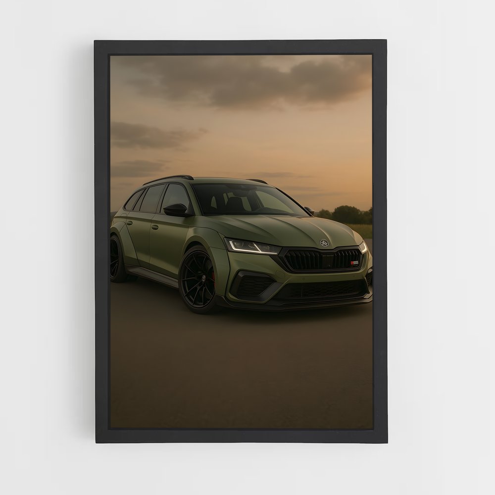 Poster Audi Q4 Visionnaire – affiche Skoda (vue 2)
